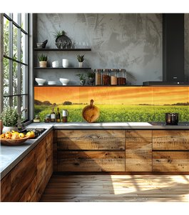 Glas Küchenrückwand 6 mm ESG Motive KRWM-0905