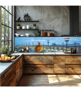 Glas Küchenrückwand 6 mm ESG Motive KRWM-0907