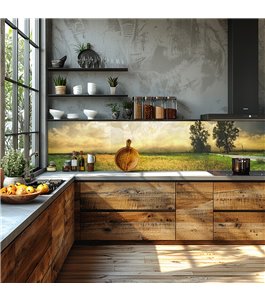 Glas Küchenrückwand 6 mm ESG Motive KRWM-0909