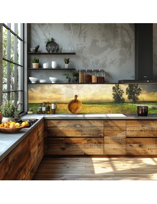 Glas Küchenrückwand 6 mm ESG Motive KRWM-0909