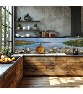 Glas Küchenrückwand 6 mm ESG Motive KRWM-0910