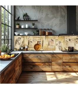 Glas Küchenrückwand 6 mm ESG Motive KRWM-0911