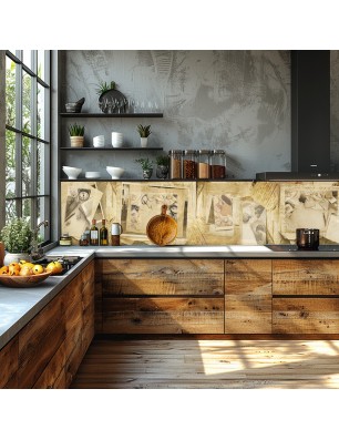 Glas Küchenrückwand 6 mm ESG Motive KRWM-0911