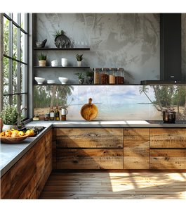Glas Küchenrückwand 6 mm ESG Motive KRWM-0914