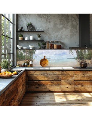 Glas Küchenrückwand 6 mm ESG Motive KRWM-0914