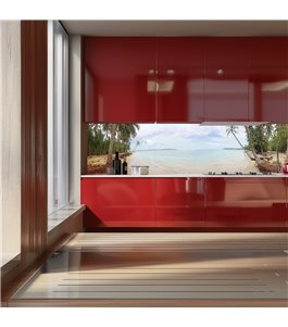 Glas Küchenrückwand 6 mm ESG Motive KRWM-0914