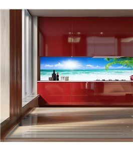 Glas Küchenrückwand 6 mm ESG Motive KRWM-0915