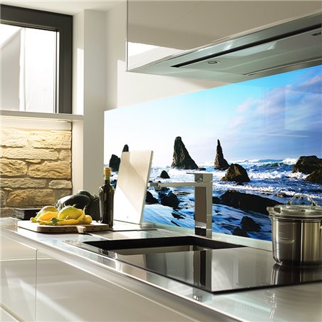 Glas Küchenrückwand 6 mm ESG Motive KRWM-0917