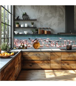Glas Küchenrückwand 6 mm ESG Motive KRWM-0918