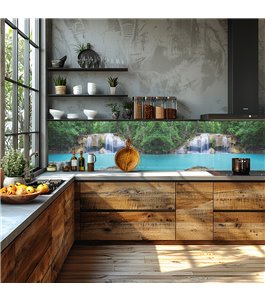 Glas Küchenrückwand 6 mm ESG Motive KRWM-0922