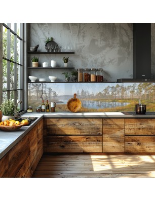 Glas Küchenrückwand 6 mm ESG Motive KRWM-0927