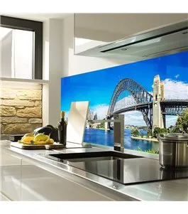 Glas Küchenrückwand 6 mm ESG Motive KRWM-0929