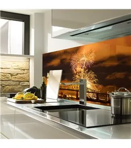 Glas Küchenrückwand 6 mm ESG Motive KRWM-0934