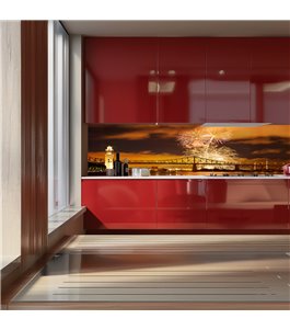Glas Küchenrückwand 6 mm ESG Motive KRWM-0934