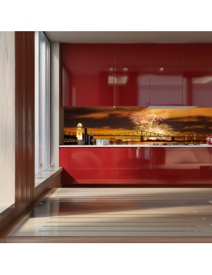 Glas Küchenrückwand 6 mm ESG Motive KRWM-0934