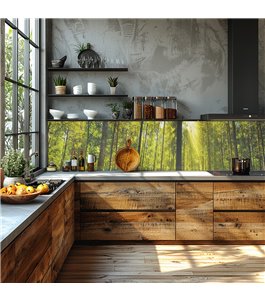 Glas Küchenrückwand 6 mm ESG Motive KRWM-0944