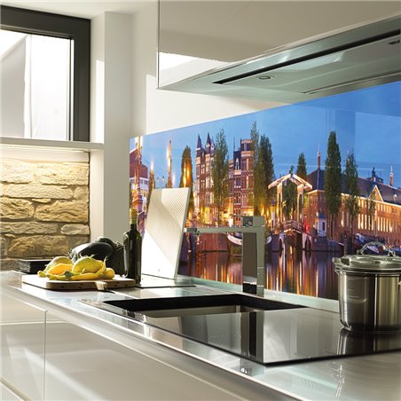 Glas Küchenrückwand 6 mm ESG Motive KRWM-0954