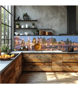 Glas Küchenrückwand 6 mm ESG Motive KRWM-0954