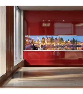 Glas Küchenrückwand 6 mm ESG Motive KRWM-0954