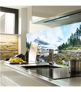 Glas Küchenrückwand 6 mm ESG Motive KRWM-0956