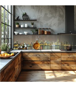 Glas Küchenrückwand 6 mm ESG Motive KRWM-0958