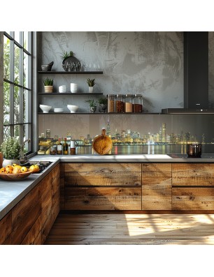 Glas Küchenrückwand 6 mm ESG Motive KRWM-0958