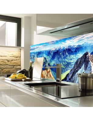 Glas Küchenrückwand 6 mm ESG Motive KRWM-0960
