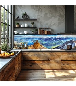 Glas Küchenrückwand 6 mm ESG Motive KRWM-0960