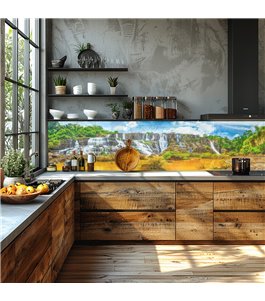 Glas Küchenrückwand 6 mm ESG Motive KRWM-0967