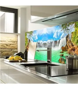 Glas Küchenrückwand 6 mm ESG Motive KRWM-0970