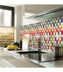 Glas Küchenrückwand 6 mm ESG Motive KRWM-0972