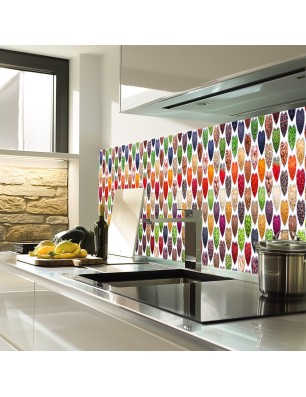 Glas Küchenrückwand 6 mm ESG Motive KRWM-0972