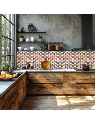 Glas Küchenrückwand 6 mm ESG Motive KRWM-0972