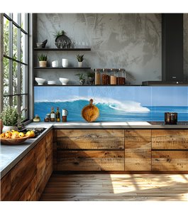 Glas Küchenrückwand 6 mm ESG Motive KRWM-0973