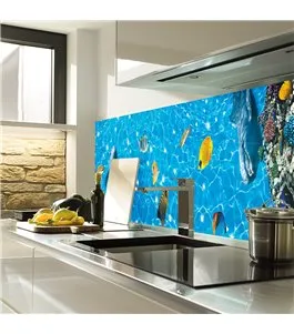 Glas Küchenrückwand 6 mm ESG Motive KRWM-0977