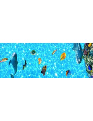 Glas Küchenrückwand 6 mm ESG Motive KRWM-0977