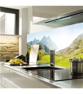 Glas Küchenrückwand 6 mm ESG Motive KRWM-0978