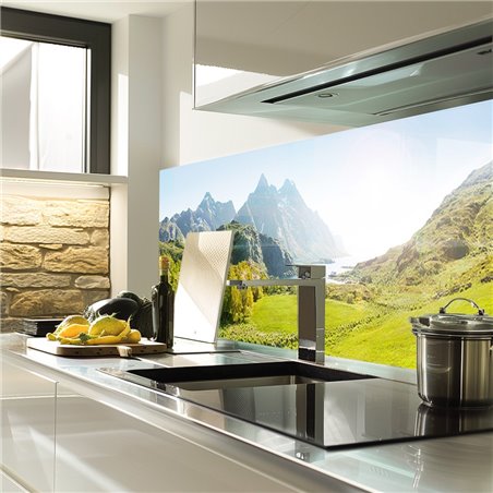 Glas Küchenrückwand 6 mm ESG Motive KRWM-0978