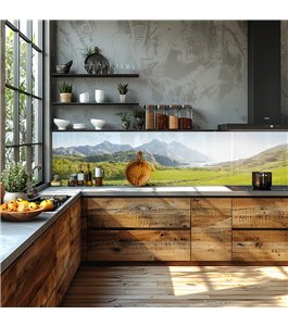 Glas Küchenrückwand 6 mm ESG Motive KRWM-0978