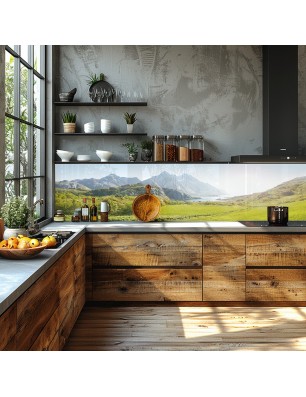 Glas Küchenrückwand 6 mm ESG Motive KRWM-0978