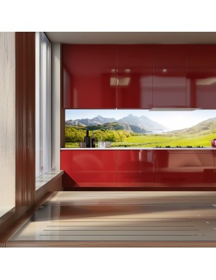 Glas Küchenrückwand 6 mm ESG Motive KRWM-0978