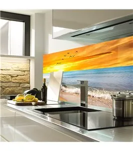 Glas Küchenrückwand 6 mm ESG Motive KRWM-0980