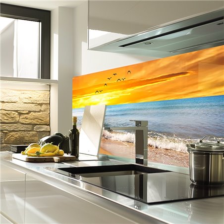 Glas Küchenrückwand 6 mm ESG Motive KRWM-0980