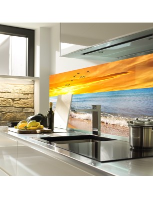 Glas Küchenrückwand 6 mm ESG Motive KRWM-0980