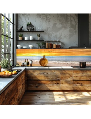 Glas Küchenrückwand 6 mm ESG Motive KRWM-0980