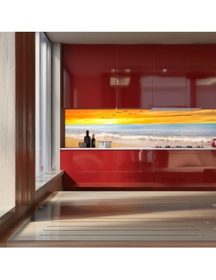 Glas Küchenrückwand 6 mm ESG Motive KRWM-0980