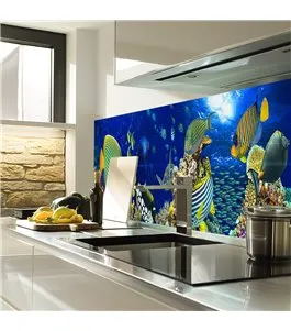 Glas Küchenrückwand 6 mm ESG Motive KRWM-0981