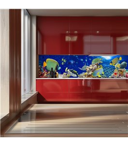 Glas Küchenrückwand 6 mm ESG Motive KRWM-0981