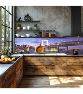Glas Küchenrückwand 6 mm ESG Motive KRWM-0982