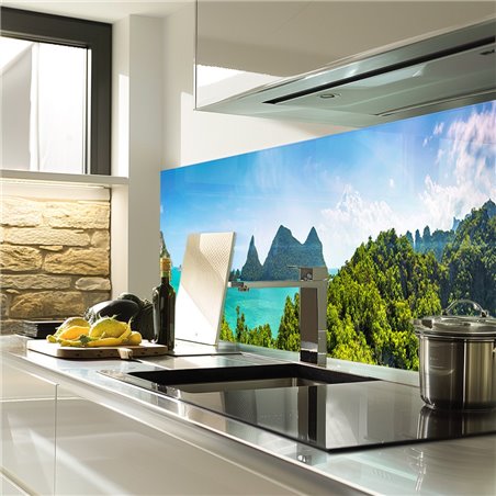 Glas Küchenrückwand 6 mm ESG Motive KRWM-0983